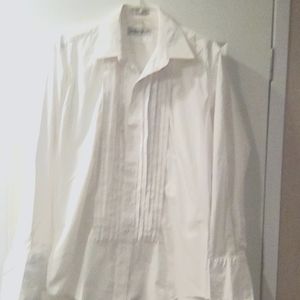 Geoffrey Beene y2k Long Sleeves Button Down Dress Shirt Man